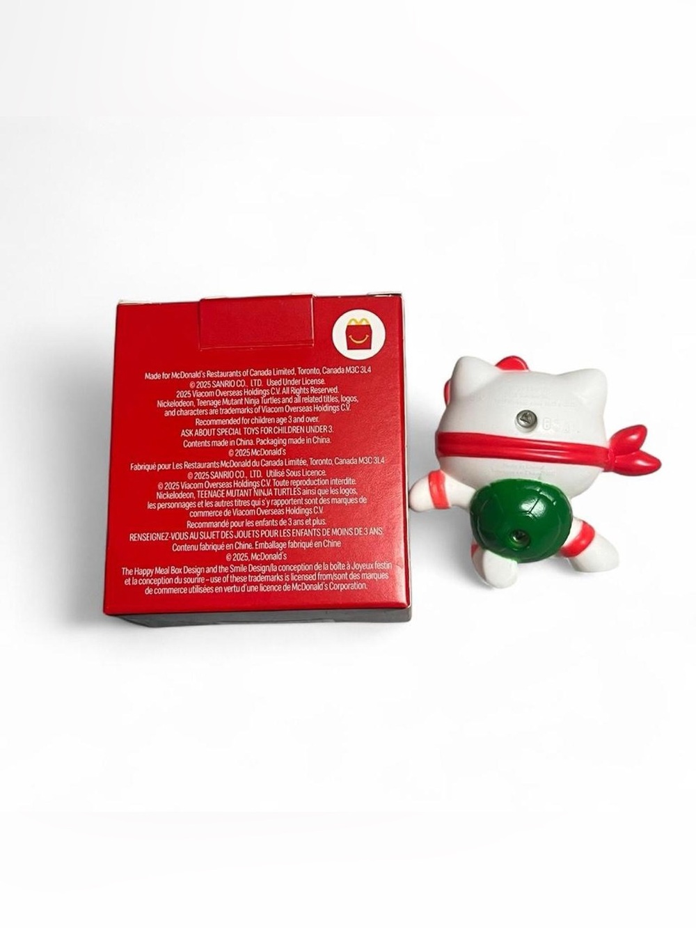 Hello Kitty TMNT Raphael Figurine - Picture 4 of 7